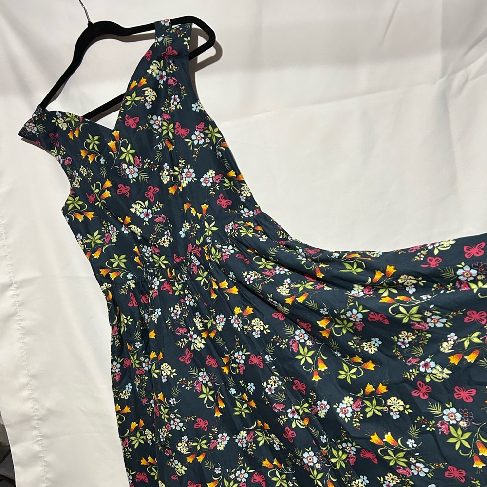 Floral Retro Style Dress